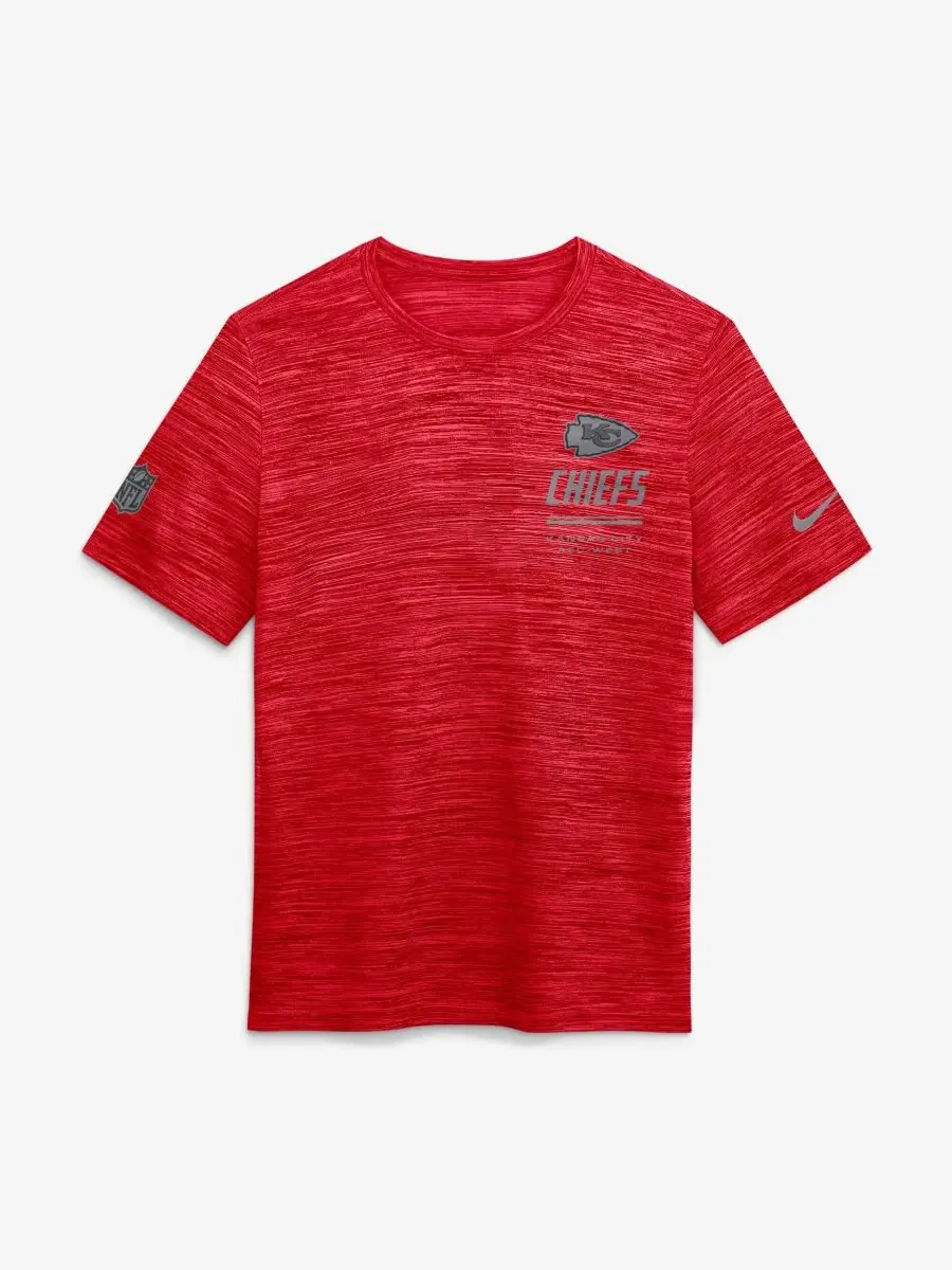 Футболка Nike Kansas City Chiefs с технологией Dri-FIT — изображение 2 из 5, красный
