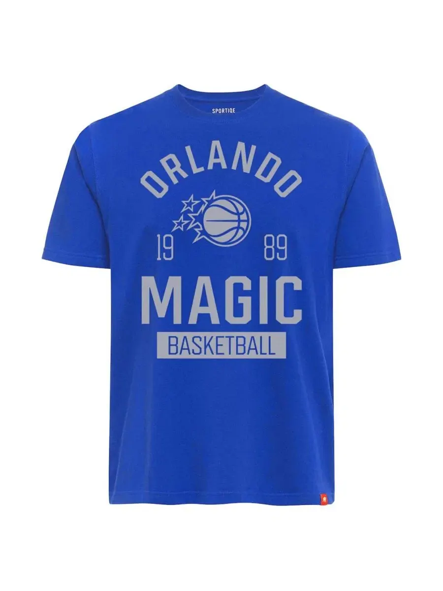 Футболка с принтом Orlando Magic Duke Sportiqe — изображение 1 из 1, синий