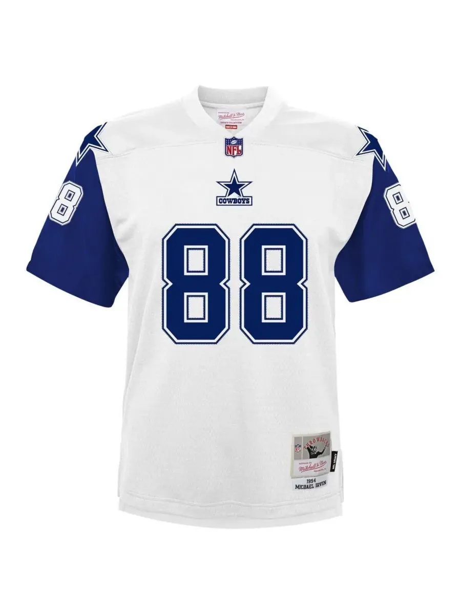 Детская футболка Майкла Ирвина Уайта, альтернативная версия футболки Dallas Cowboys 1994 года, для — изображение 2 из 3