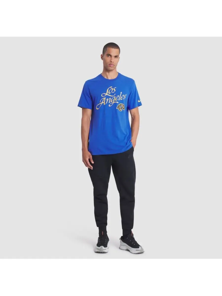 Мужская футболка Royal Los Angeles Rams 2025 Rivalries Collection Slub Dri-FIT Nike — изображение 3 из 3, королевский