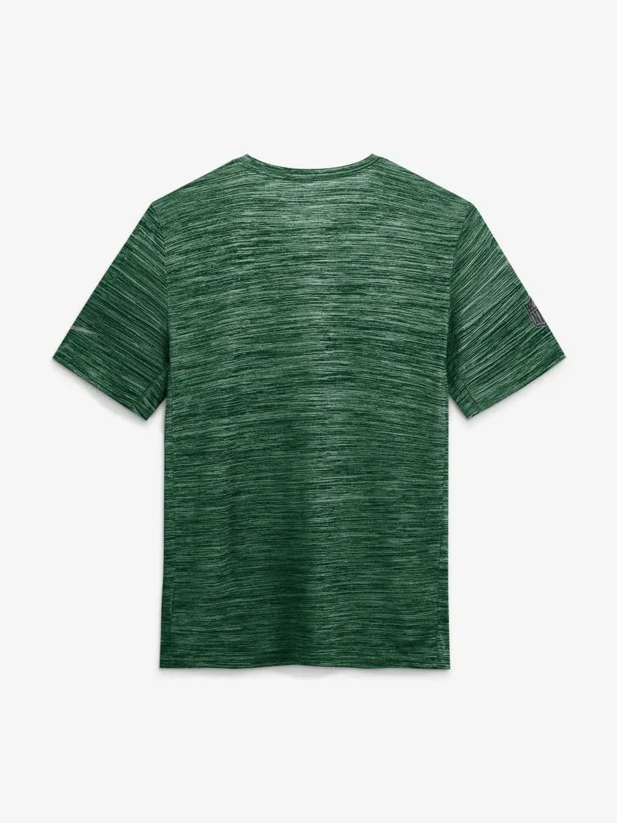 Футболка с коротким рукавом New York Jets Sideline Double Covered Dri-FIT Velocity Nike — изображение 3 из 5, зеленый