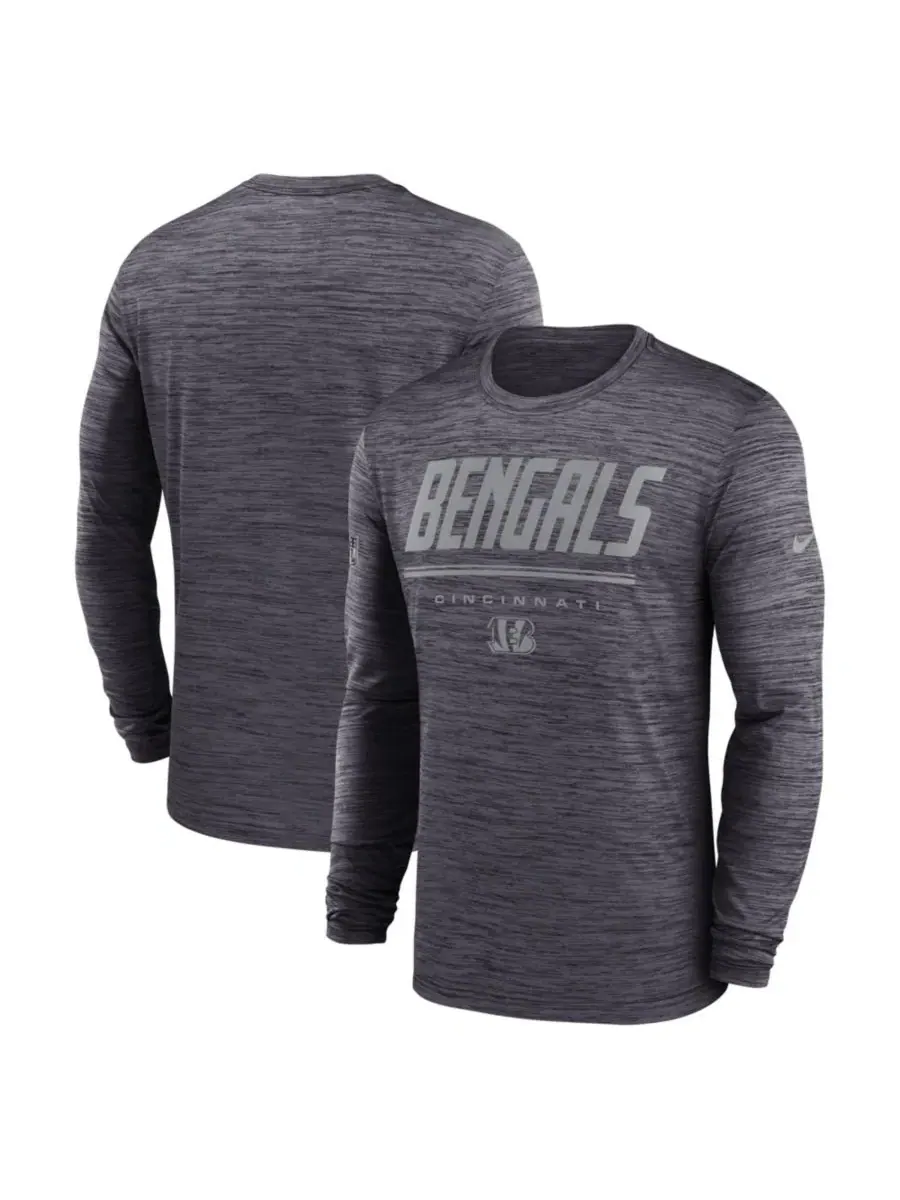 Футболка с длинным рукавом Dri-FIT Sideline Offensive Transition Velocity Nike — изображение 1 из 3, черный