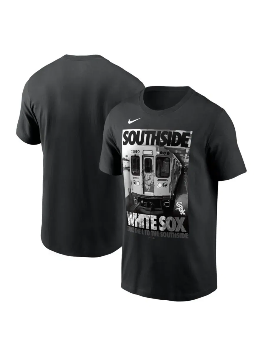 Футболка с коротким рукавом Chicago White Sox Local Nike — изображение 1 из 3, черный