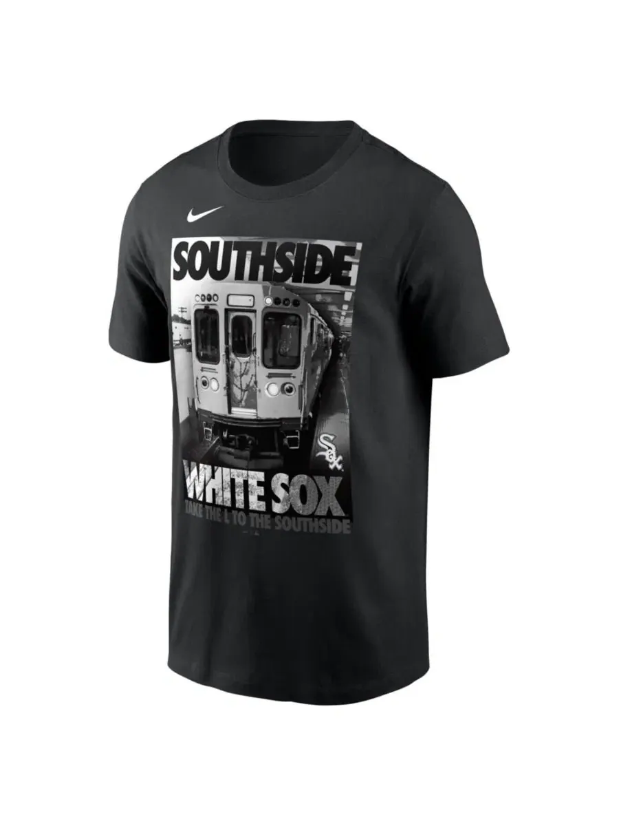 Футболка с коротким рукавом Chicago White Sox Local Nike — изображение 2 из 3, черный