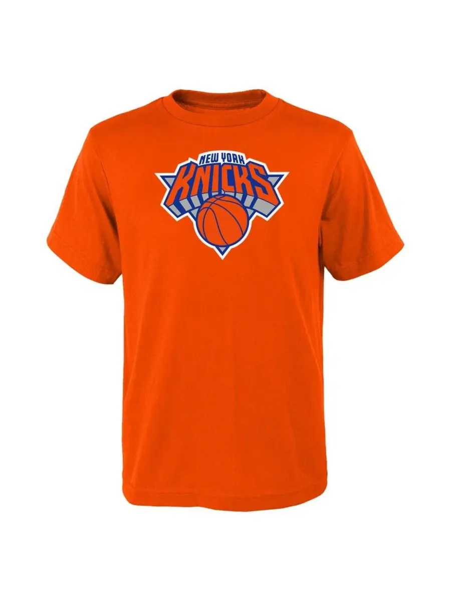Футболка с логотипом New York Knicks Outerstuff — изображение 1 из 1, оранжевый