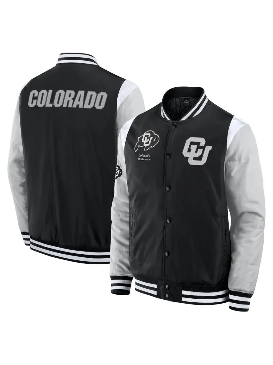 Fanatics Мужская черная куртка Colorado Buffaloes Elements Elite с застежкой на кнопках — изображение 1 из 4, черный