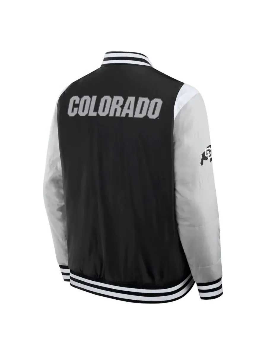 Fanatics Мужская черная куртка Colorado Buffaloes Elements Elite с застежкой на кнопках — изображение 2 из 4, черный