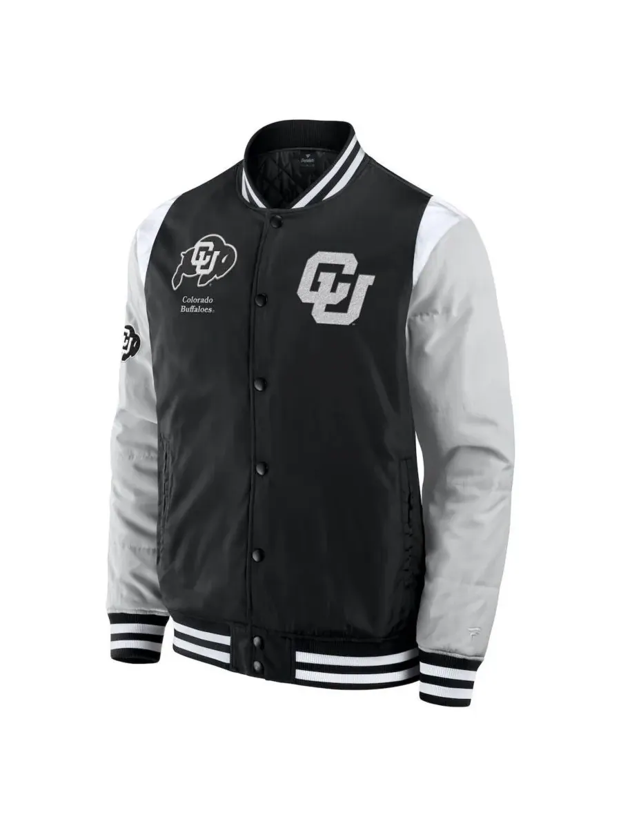 Fanatics Мужская черная куртка Colorado Buffaloes Elements Elite с застежкой на кнопках — изображение 4 из 4, черный