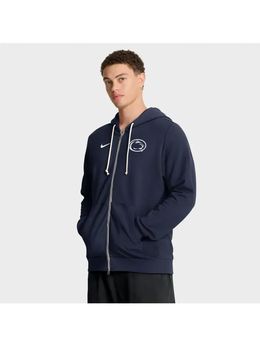 Nike Мужская темно-синяя толстовка на молнии Penn State Nittany Lions 2025 Sideline Performance — изображение 1 из 5