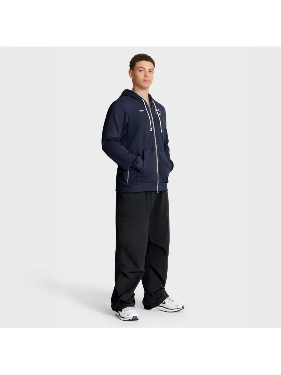 Nike Мужская темно-синяя толстовка на молнии Penn State Nittany Lions 2025 Sideline Performance — изображение 3 из 5
