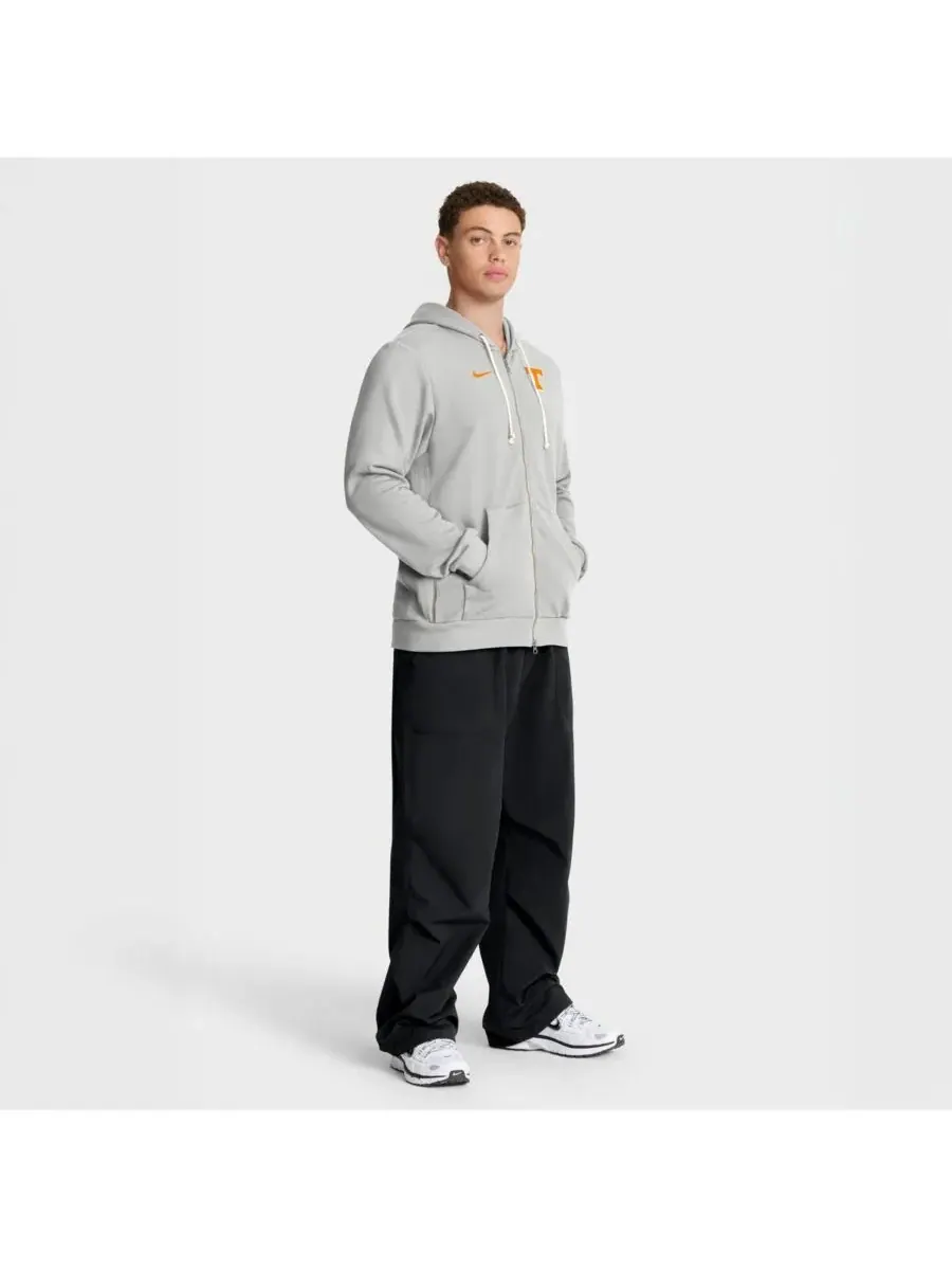 Nike Мужская серая толстовка на молнии Tennessee Volunteers 2025 Sideline Standard Issue Dri-FIT — изображение 3 из 5, серый