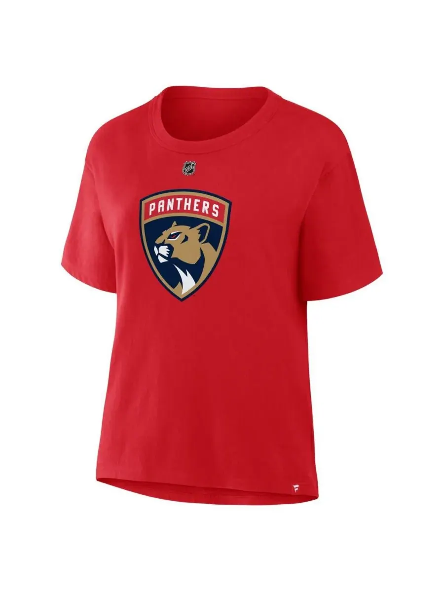 Женская футболка с номером Мэттью Ткачука, символика команды Florida Panthers Fanatics — изображение 2 из 3, красный