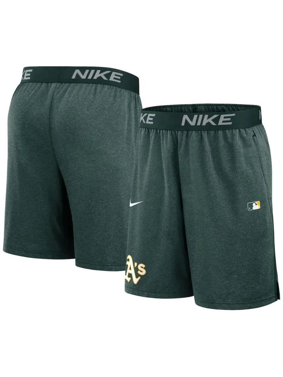 Nike Мужские шорты из натурального трикотажа Green Athletics Authentic Collection Performance Knit — изображение 1 из 3