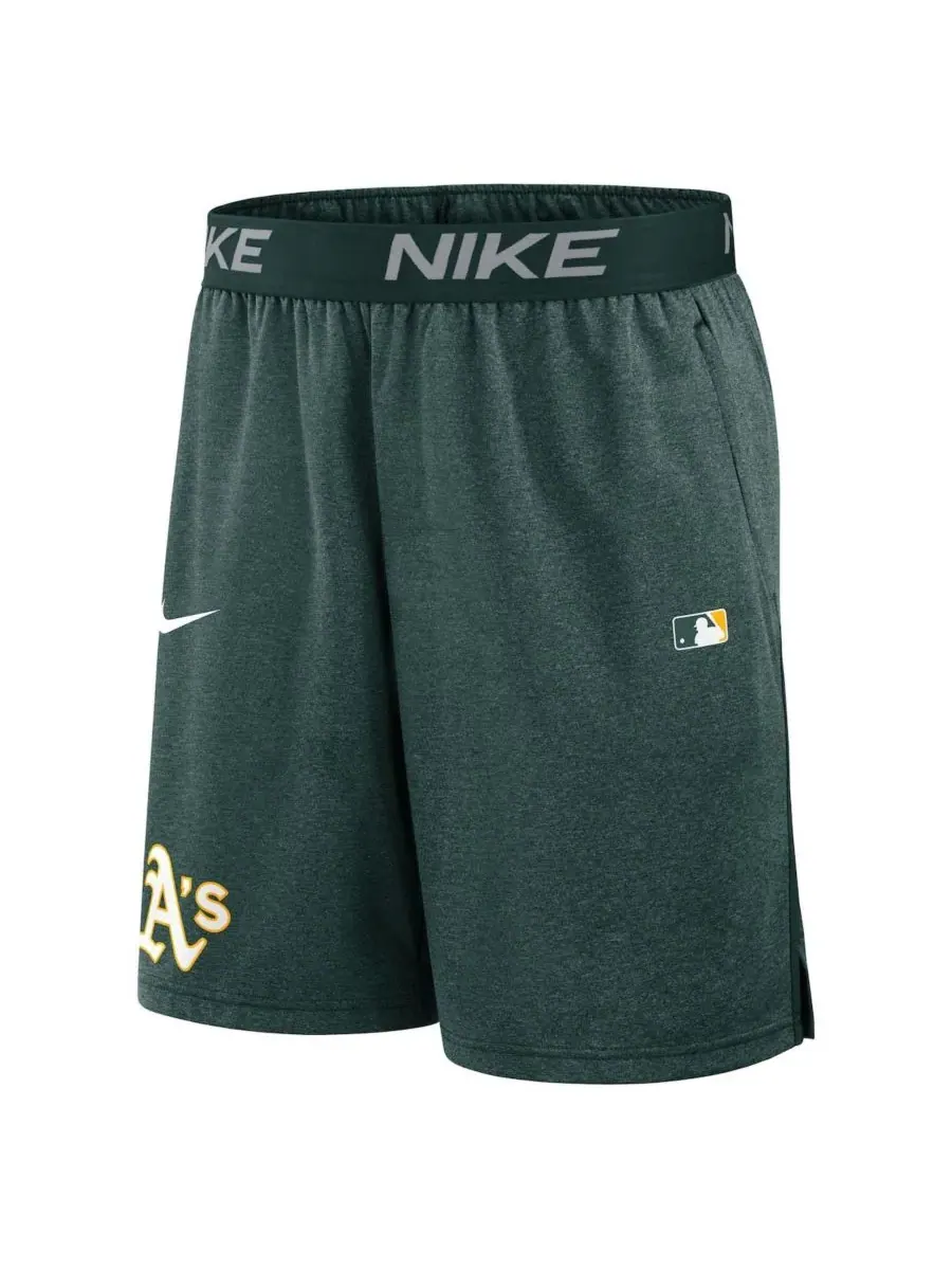 Nike Мужские шорты из натурального трикотажа Green Athletics Authentic Collection Performance Knit — изображение 3 из 3
