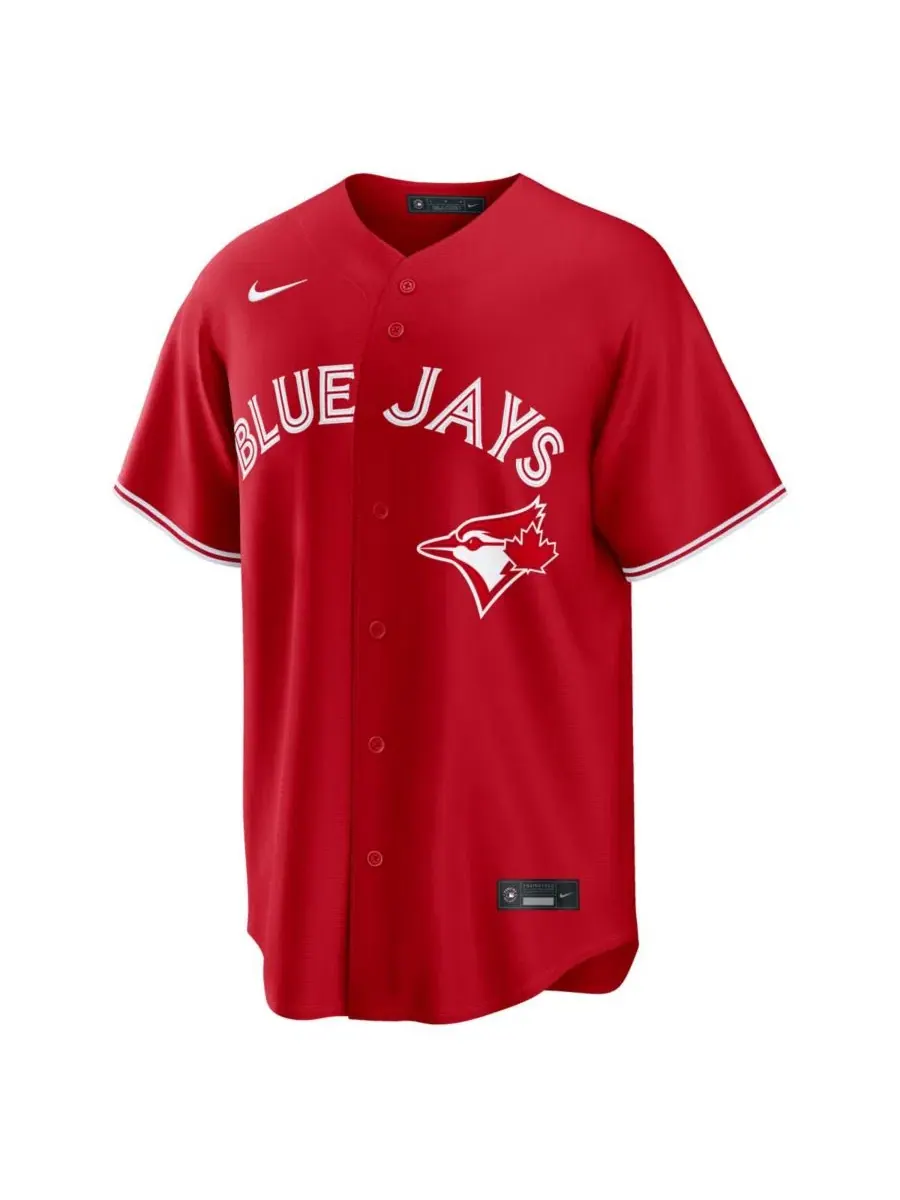 Мужская красная реплика майки Энтони Сантандера команды Toronto Blue Jays ко Дню Канады Nike — изображение 2 из 3, красный