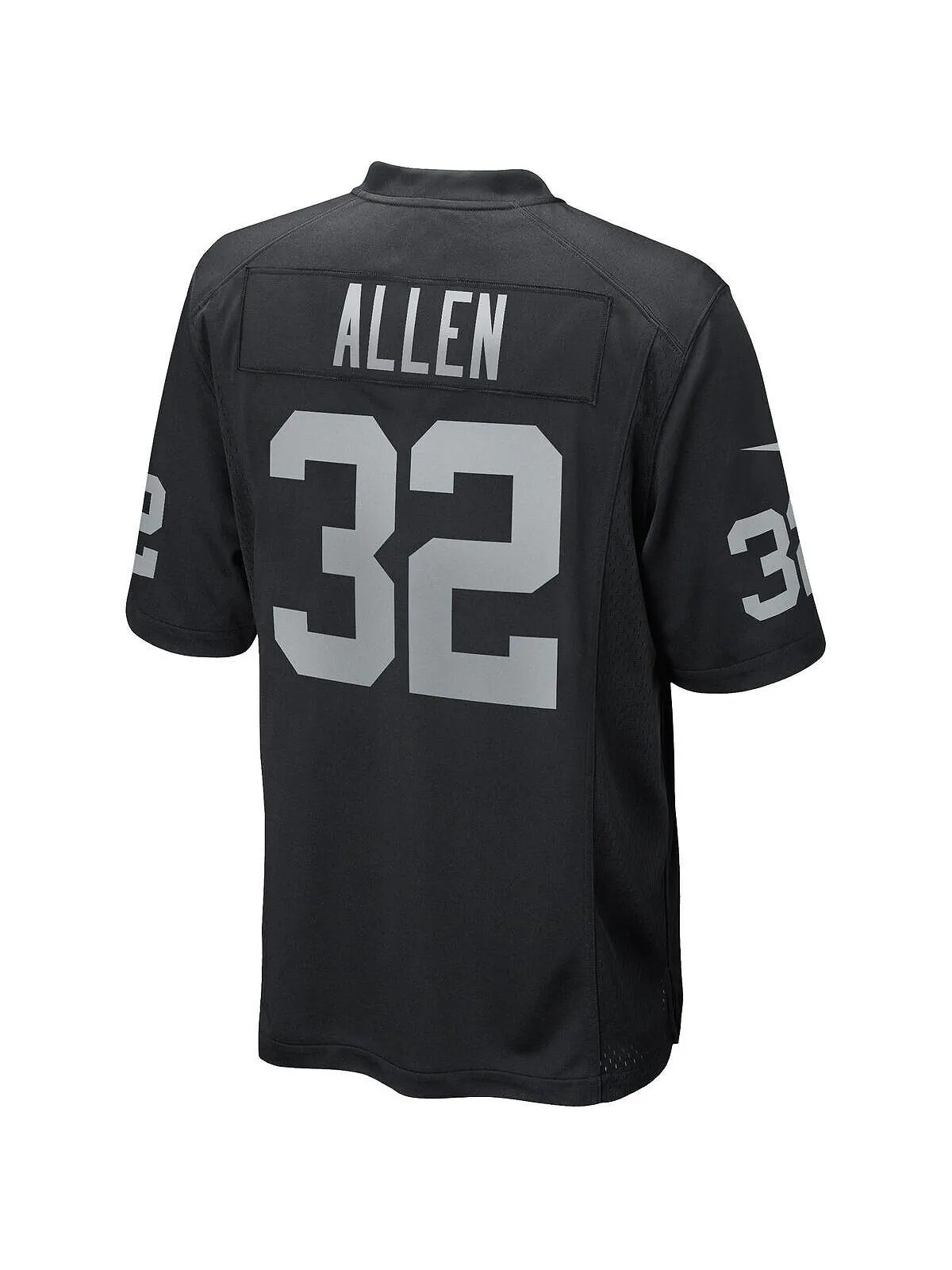Мужская черная майка для пенсионеров Marcus Allen Las Vegas Raiders Game Nike — изображение 2 из 2, черный