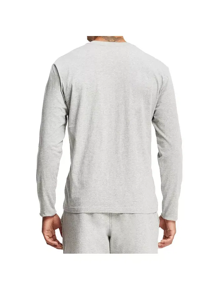 Мужская серая футболка с длинным рукавом и надписью Wordmark BRADY — изображение 3 из 4