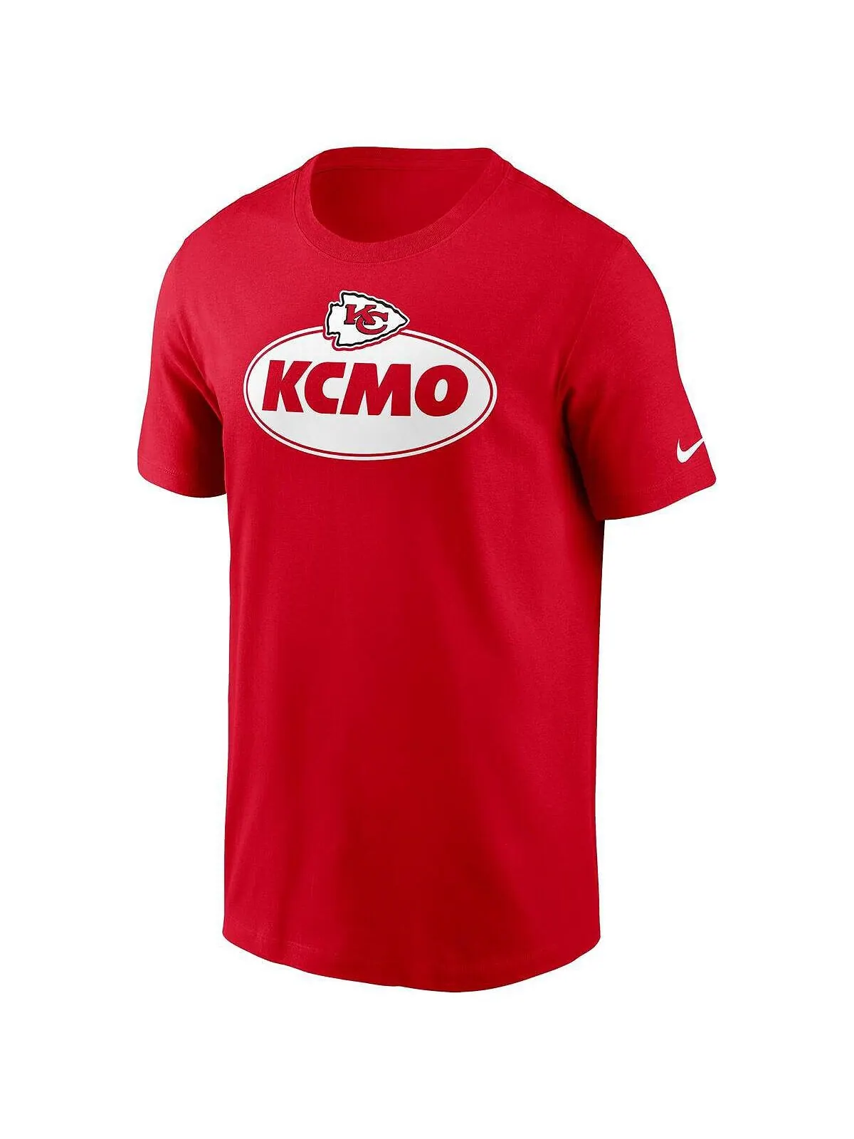 Мужская красная футболка kansas city chiefs hometown collection kcmo Nike — изображение 2 из 3, красный