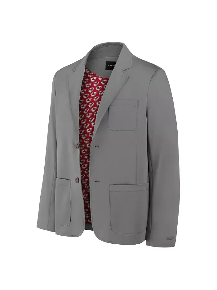 Мужской блейзер Graphite Kansas City Chiefs Man-In-Motion J. Palmer — изображение 2 из 3