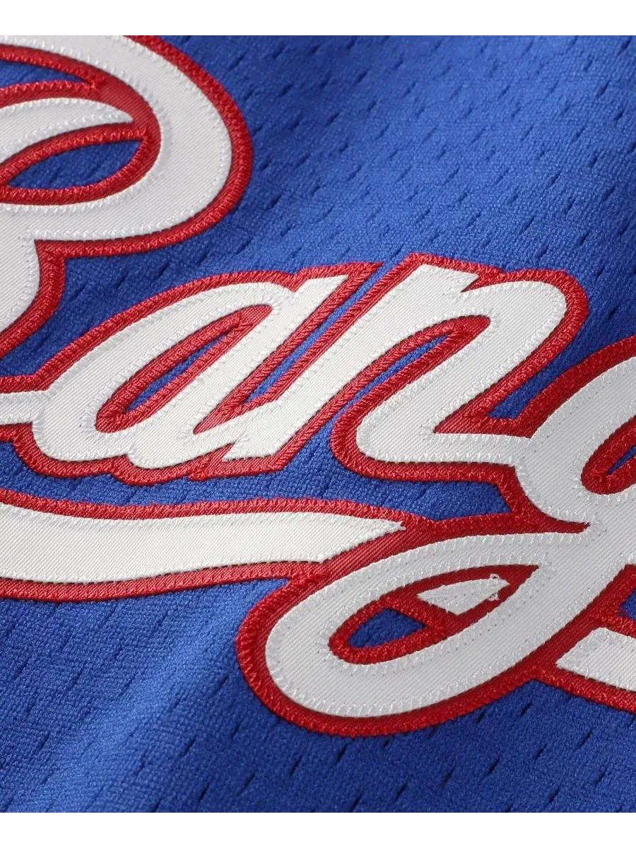 Мужская бейсбольная тренировочная джерси Nolan Ryan Royal Texas Rangers Cooperstown Mesh Batting — изображение 4 из 7