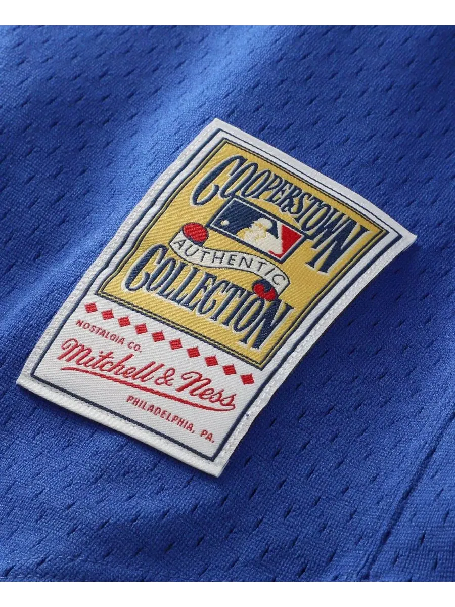 Мужская бейсбольная тренировочная джерси Nolan Ryan Royal Texas Rangers Cooperstown Mesh Batting — изображение 7 из 7