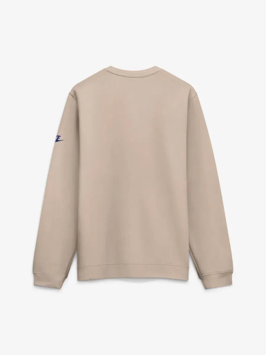 Свитшот с вышивкой I-Formation Rewind Club Crew Nike — изображение 2 из 2, бежевый