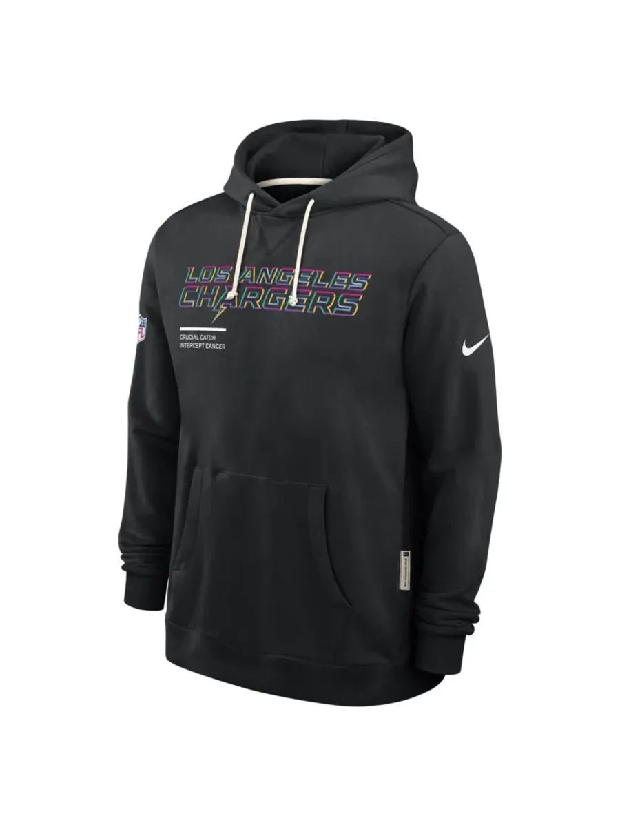 Худи с капюшоном Dri-FIT, модель Crucial Catch Sideline Standard Issue Nike — изображение 5 из 5, черный