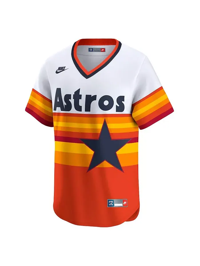 Мужская белая ретро-джерси Craig Biggio Houston Astros из ограниченной коллекции Cooperstown — изображение 2 из 3