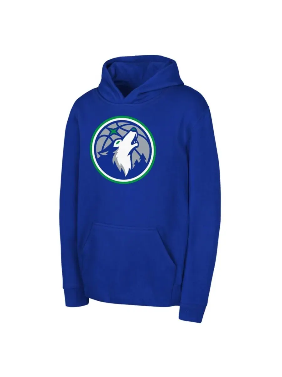 Худи с принтом Minnesota Timberwolves Outerstuff — изображение 1 из 1, синий