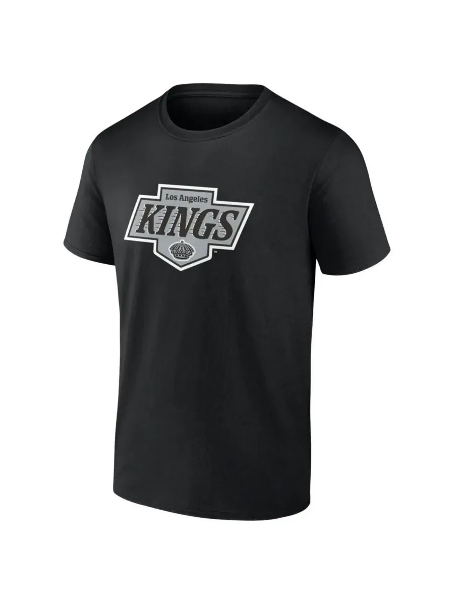 Футболка с принтом Los Angeles Kings Essential Logo Athletic — изображение 2 из 3, черный