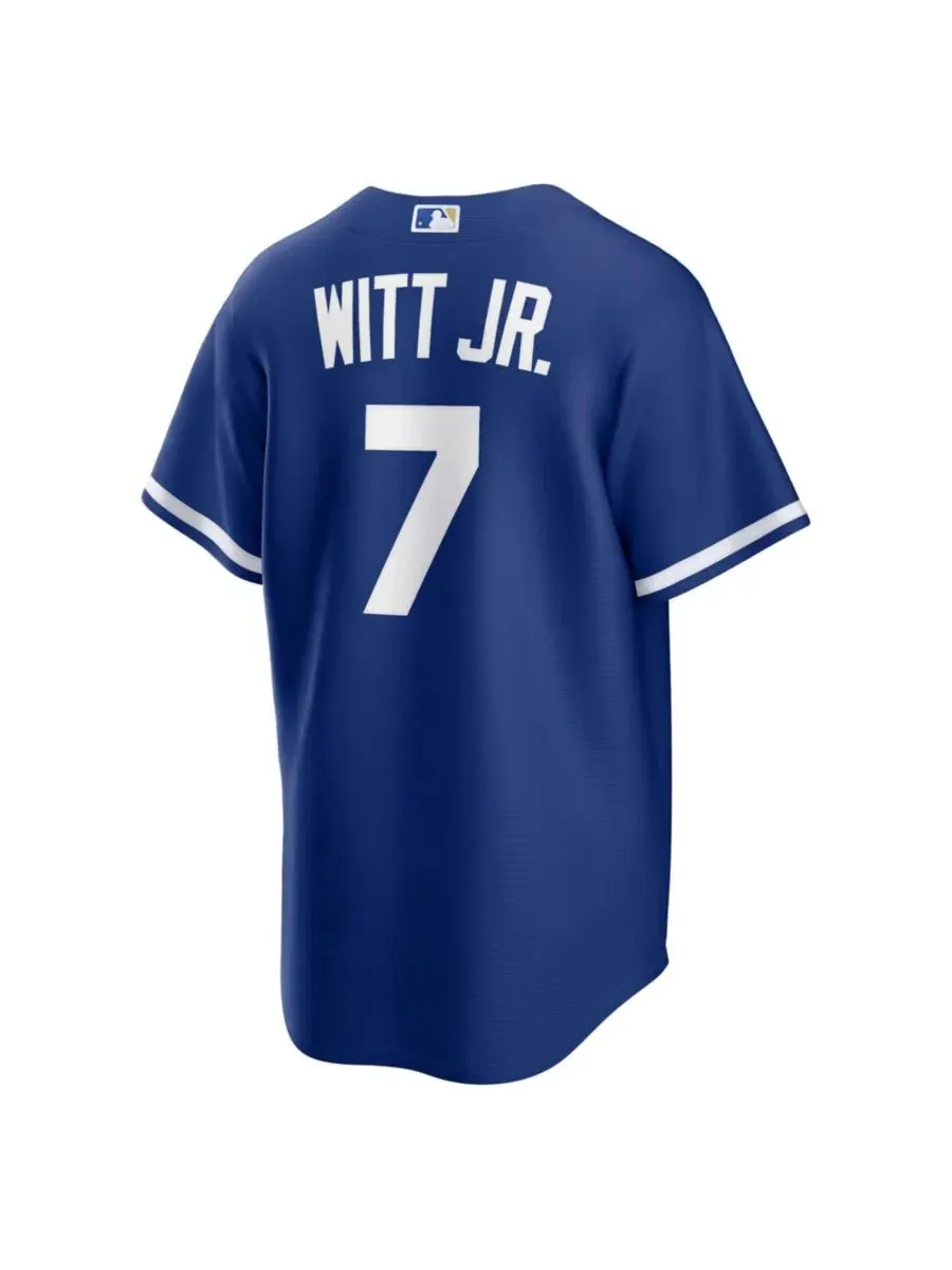 Реплика джерси Nike Kansas City Royals Alternate Bobby Witt Jr. Royal — изображение 2 из 3, королевский