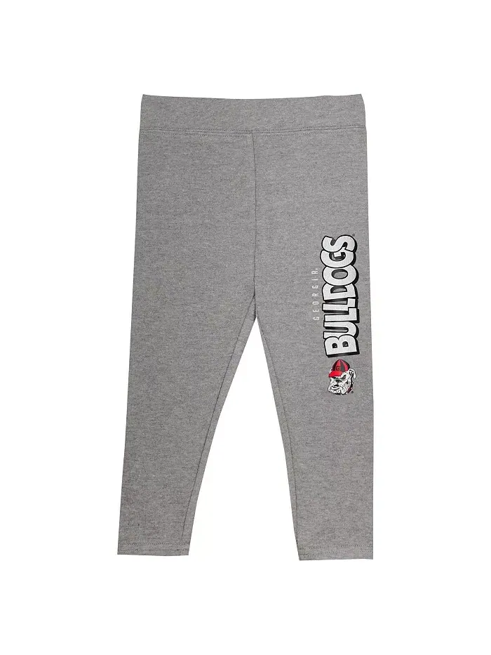 Комплект из толстовки и леггинсов Red Georgia Bulldogs Clubhouse для мальчиков и девочек Outerstuff — изображение 4 из 5