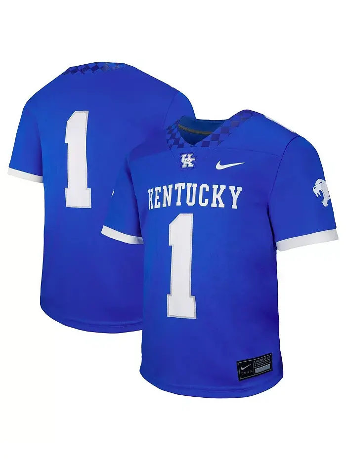 Big Boys and Girls 1 Royal Kentucky Wildcats Untouchable Replica Game Jersey Nike — изображение 1 из 3