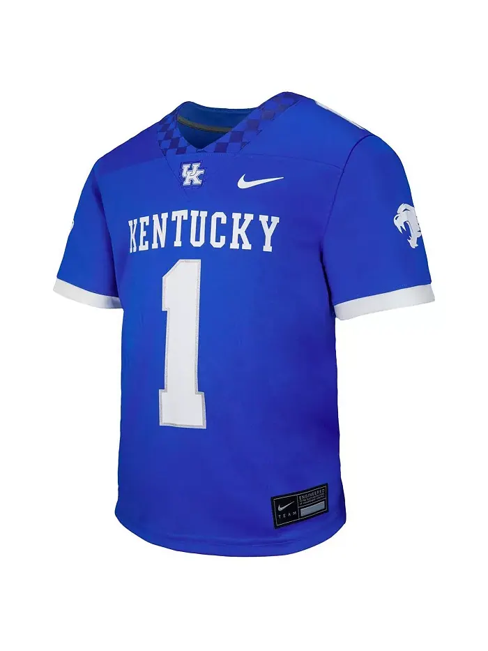 Big Boys and Girls 1 Royal Kentucky Wildcats Untouchable Replica Game Jersey Nike — изображение 3 из 3