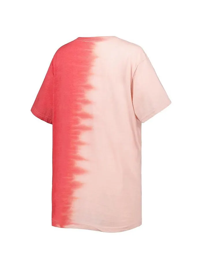 Женская футболка Scarlet с эффектом потертости Nebraska Huskers Find Your Groove с разделенным — изображение 2 из 3, алый