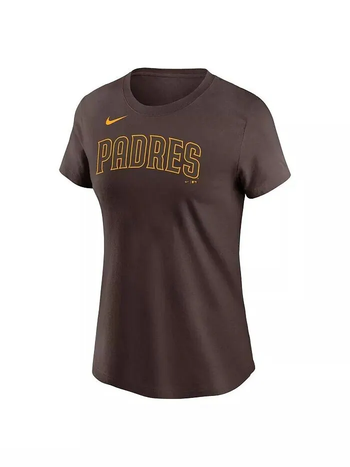 Женская футболка Xander Bogaerts Brown San Diego Padres с именем и номером Nike — изображение 3 из 3