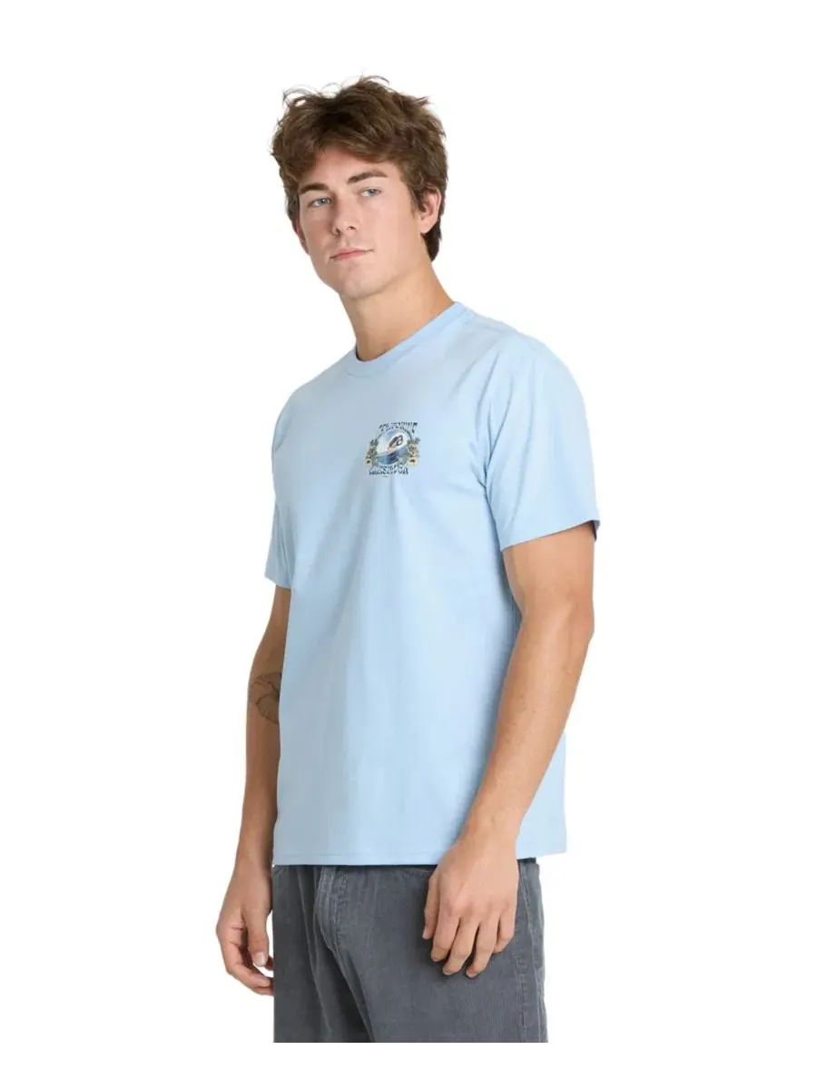 Футболка с круглым вырезом Quiksilver, Skyway Heather — изображение 4 из 5