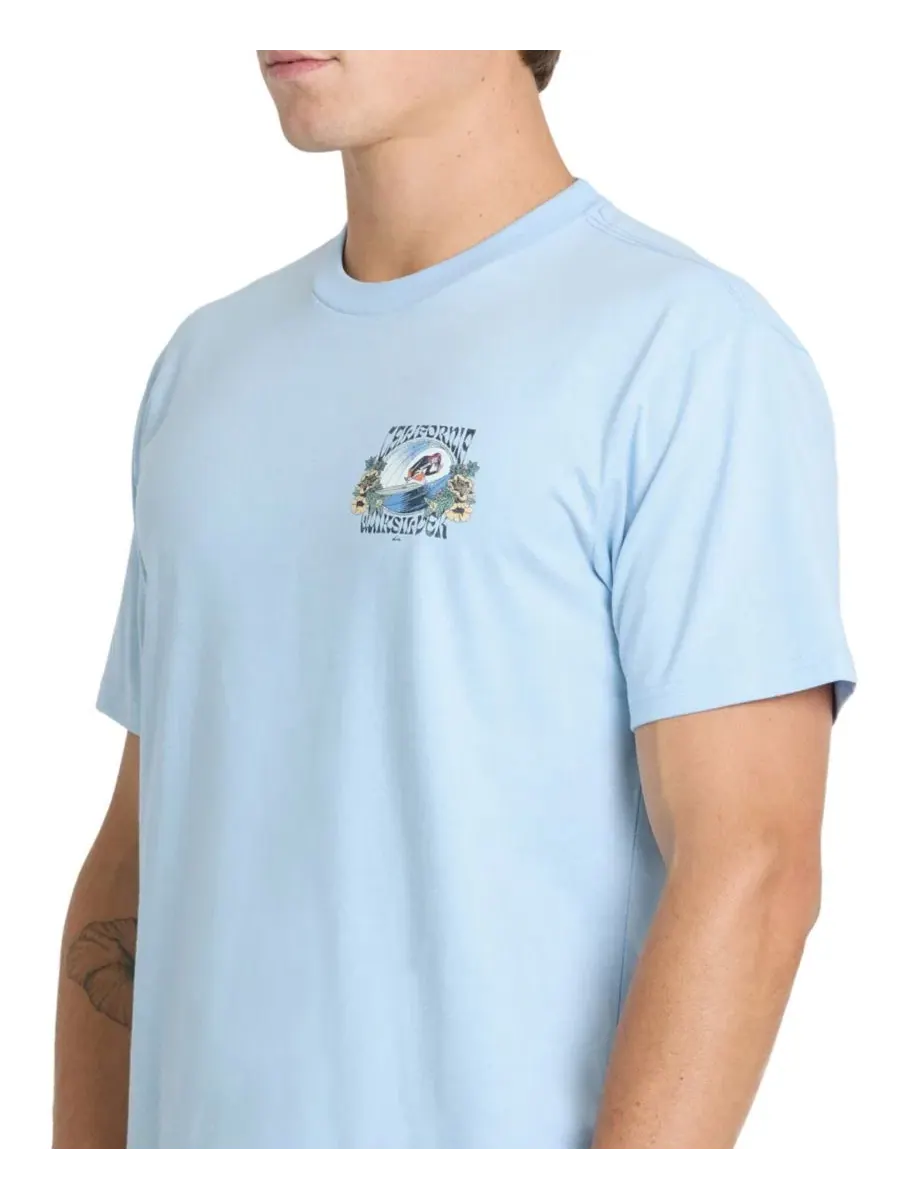 Футболка с круглым вырезом Quiksilver, Skyway Heather — изображение 5 из 5