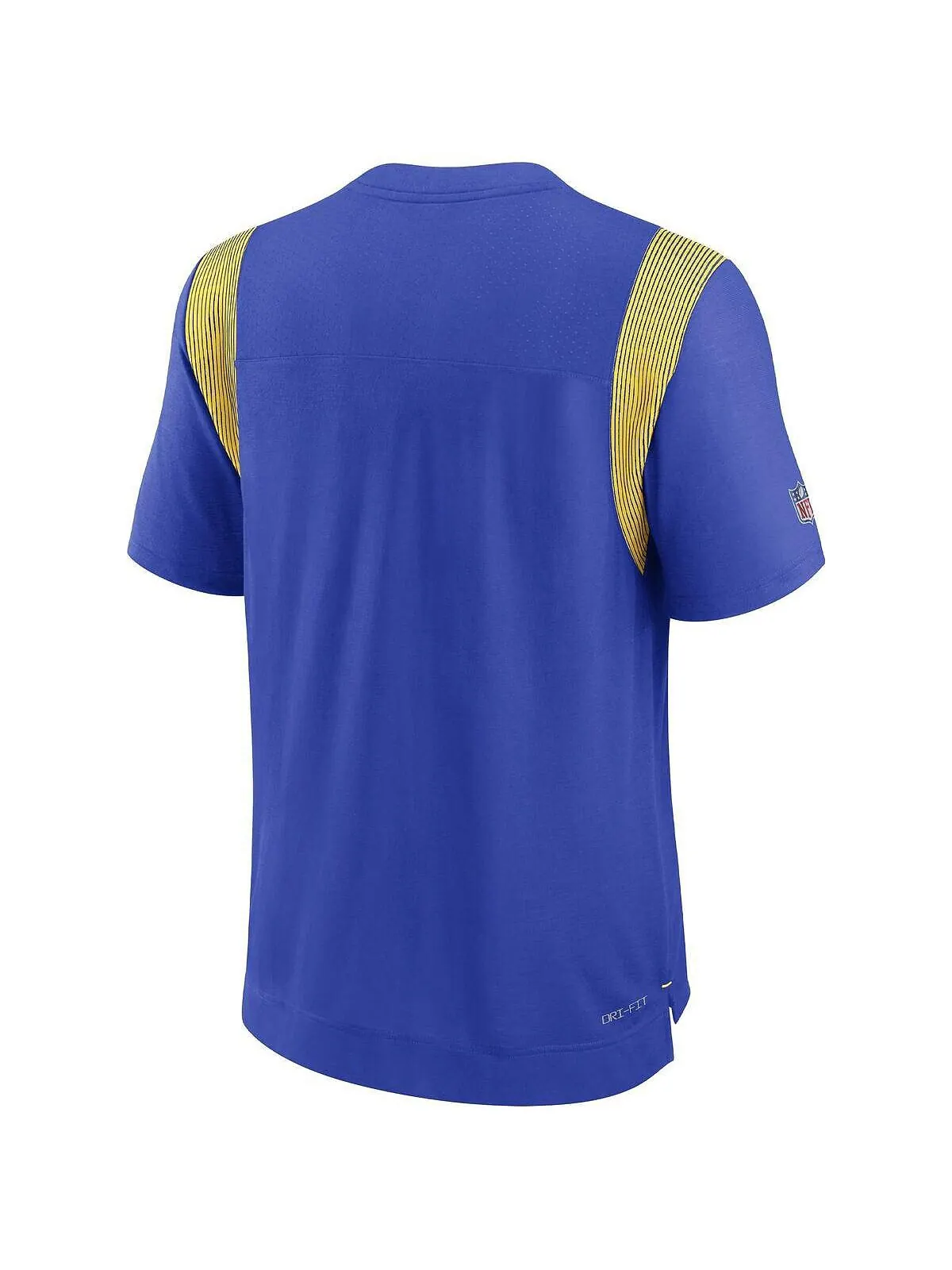 Мужская футболка royal los angeles rams sideline tonal logo performance player Nike — изображение 2 из 3, королевский