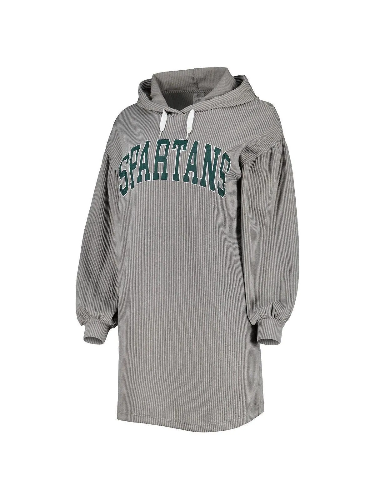 Женское серое платье Tri-Blend в винтажном стиле Michigan State Spartans Game Winner Gameday Couture — изображение 2 из 2