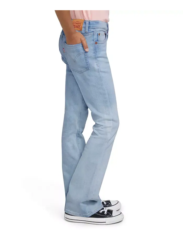 Джинсы с высокой посадкой и расклешенным низом Big Girls 726 Levi's — изображение 11 из 11