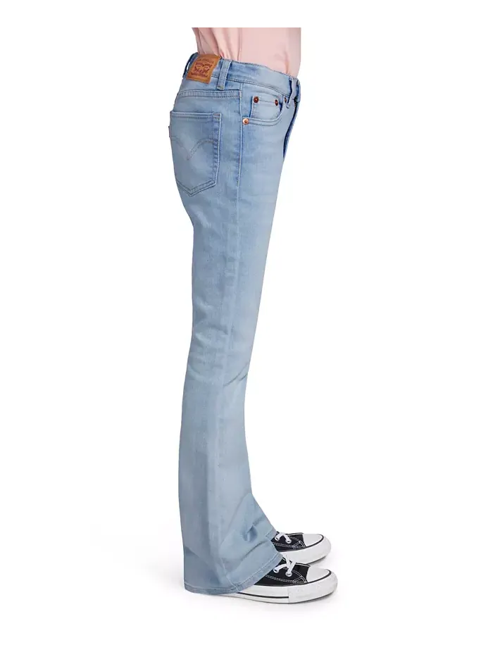 Джинсы с высокой посадкой и расклешенным низом Big Girls 726 Levi's — изображение 9 из 11