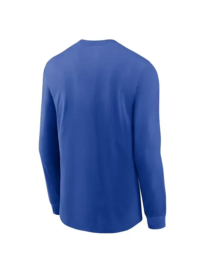 Мужская футболка с длинным рукавом Royal Florida Gators Gator Boys Nike — изображение 3 из 3