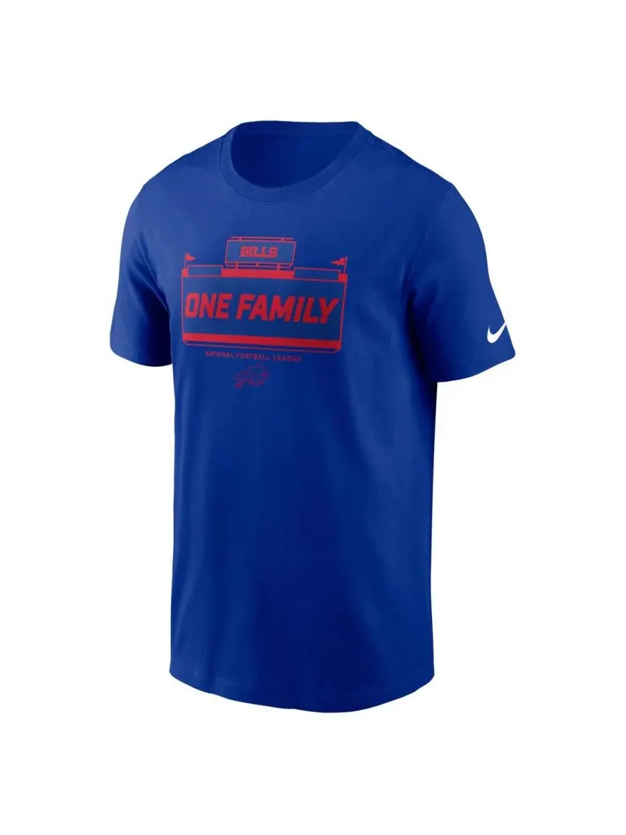 Мужская футболка Royal Buffalo Bills Primetime Local Essential Nike — изображение 3 из 3, королевский