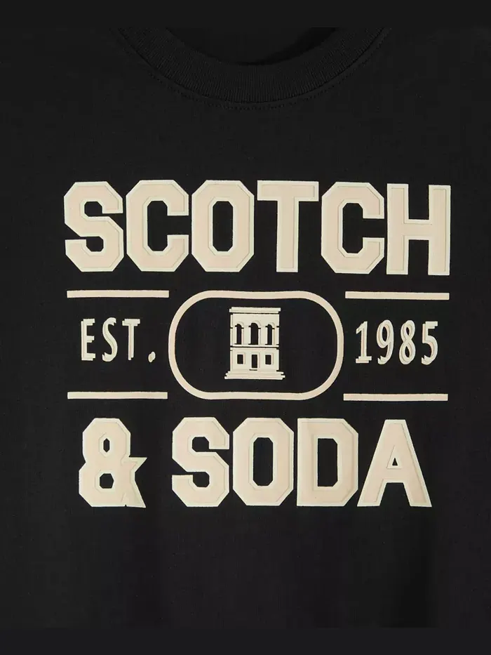 Футболка с принтом Big Boys с коротким рукавом SCOTCH & SODA — изображение 4 из 6