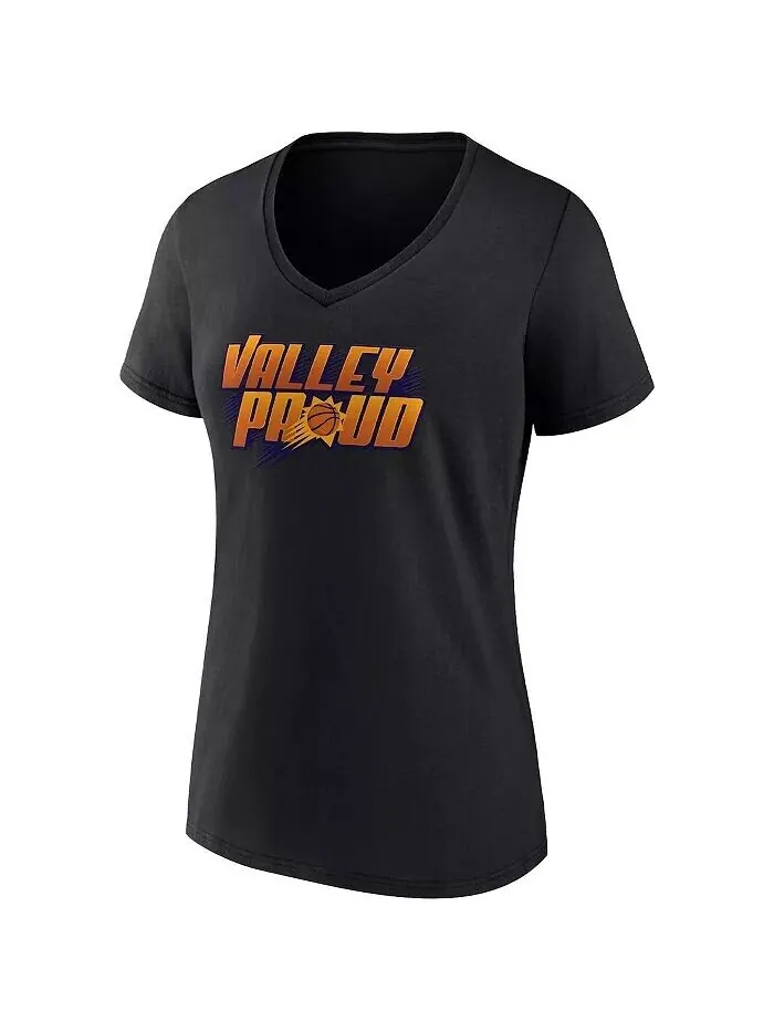 Женская футболка Black Phoenix Suns Hometown Collection Valley Proud с v-образным вырезом Fanatics — изображение 3 из 3