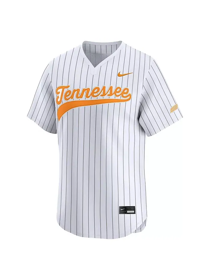 Мужская белая бейсбольная джерси Tennessee Volunteers College Limited Nike — изображение 2 из 3