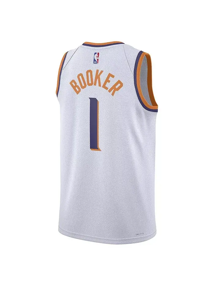 Мужская и женская баскетбольная майка Devin Booker Phoenix Suns Swingman - версия Association — изображение 3 из 3