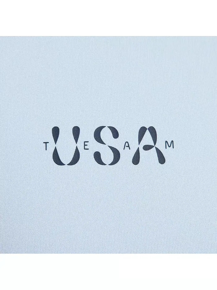Мужская голубая поло Team USA Tour Performance Nike — изображение 3 из 4