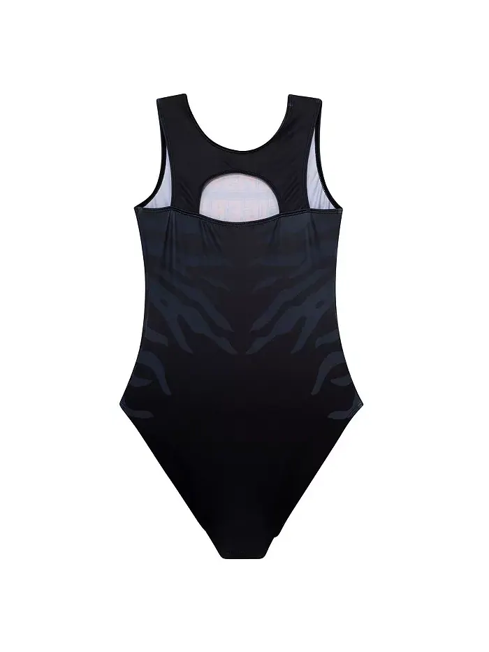 Черный элитный купальник Big Girls Clemson Tigers Spirit GK Elite — изображение 3 из 3